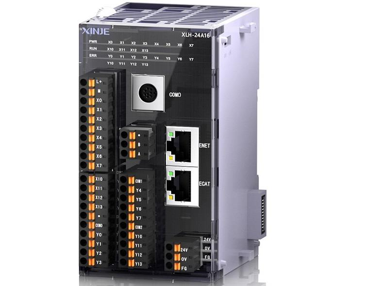 node-red与信捷XLH-24A16L通讯